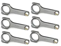 Connecting con rods SET OF 6. Porsche 911 3.2/ 930 Turbo 3.3L (22mm Pin) - 93010397400, 5462, 5463 - PR-33>22-65000H, PR-33>22-65000S, SCR5462, SCR5463