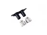 Milltek GT-100 Polished Tailpipe Trims. Porsche 991.2 GT3 / GT3 RS 2018-20 - 99111125390, 99111125393, 99111125391, 99111125392, 99111125395, 99111125380, 99111125791, 9GT251697F - SSXPO131