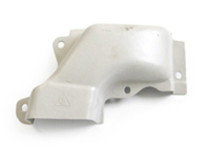 Air duct for oil cooler. Porsche 911 72-89 / 914 - 91110640600, 91110640601