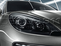 Headlamps Bi-Xenon in Black. Porsche Macan 2014>> RHD Cars PAIR - 95B04490041