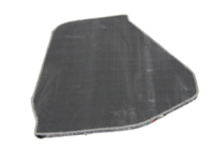 Sound absorber, Left. Porsche 964 - 96455621501, 96455621500, 96455621601, 96455621600