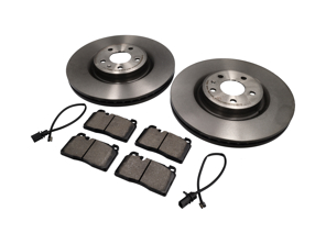 Front brakes disc Ø:345mm & brake pads package Porsche Macan 2.0L 30/11/2016 Onwards - 95B615301M, 8R0698151H