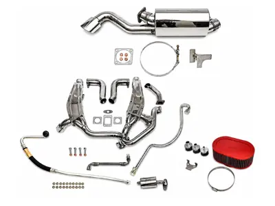 Sport Performance Package Single Oval Outlet Tailpipe. Porsche 911 turbo 1975-89 - 93011103806, 93021103301, 93021103304