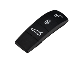 Key replacement rubber buttons Porsche Panamera 970 - 97053890106, 97053890107