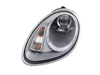 HEADLAMP PROJECTOR XENON + AURORA LIGHT Porsche 987 05-08 SILVER LHD - 987631012