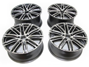 20' 95B Alloy Wheels Set 9.0J & 10J PCD5/112 Porsche Macan - 95B0209010, 95B04460220, 95B02010ET19, 95B02090ET26
