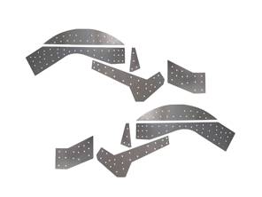 Chassis stiffening plate kit. Porsche 914 - 91450153271/1