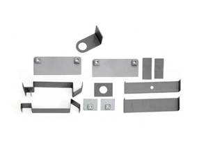 Centre tunnel internal pieces. Porsche 356 Pre-A / 356A T1 / 356A T2 - 356 49070, 35649070, 64450105003, 64450105004 - PP127S, P127S