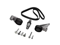 Full Pulley & Belt Kit - Tensioner, Brackets, Pulleys, Drive Belt & Mounting Bolts - for Porsche 981 Boxster & Cayman 2012-2016 - 9A110221800, 0PB903137A, 9A110221101, 9A210221100, 9A110221200, 99907357901, 94810283900, 0PB903308, PAF008343, 94810226100, 0PB903317, 99907324609, 99907324602, PAF008362, 99907341201, PAF008361, 9A110203001, 0PB145172, 99907341101, 9A700803500, 03G145291, 90038504801, PAF008128, 90038509101, PAF008152