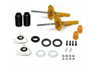 Bilstein B6 FRONT shock absorbers & fittings set Porsche 986 Boxster 09/1996>> - 22-046215, 22046215, 98634304120, 98634304102, 98634304104, 98634304122, 98634304123, 99634351101, 99634350500, 99634330102, 99734301801, 99634301804, 99634301803, 99734301800, 99634351505, 99634351503, 99634351504, 99634351701 - VN74621, VN7-4621