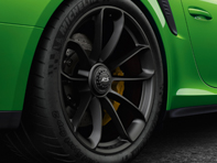 20'/21' 991.2 GT3 RS in Black (satin-gloss) Alloy Wheels Original Porsche - 99104460314