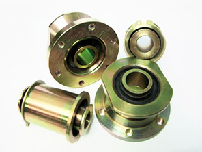Monoball Sealed front suspension top mounts & rear trailing arm mounts . Porsche 911/912/930 - 91134101800, 90134101801, 90133105900 - MB11.12, MB1112