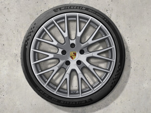 21' Panamera Exclusive Design alloy wheels and summer tyres Original Porsche - 976044660H