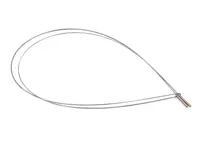 Wire pull for flap heater. Porsche 914/6 - 91442407504, 91442407500
