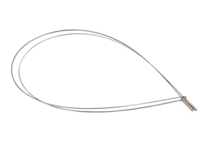Wire pull for flap heater. Porsche 914/6 - 91442407504, 91442407500