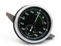 Stopwatch instrument cluster, Matt Black / Galvano Silver. Porsche 981 Boxster / 981C Cayman - 98164130200, 98164130200DAP