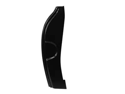 Door Jamb (3 Hole Sticker Plate). Porsche 356A T2 / 356B T5 - 64450204101, 64450204110, 1681900570, 1681900580, 571147, 571148, 64450204201, 64450204210, 64450204101GRV, 64450204201GRV - 1681900570, 1681900580
