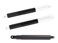 Rennline Fully Mechanical Hood and Decklid Strut, Black. Package. Porsche 911/912/930 - 91151133100, 95951133300 - E187, E187.188