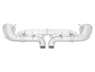 Sports exhaust muffler. Porsche 992 GT3