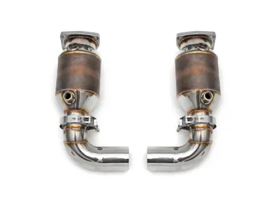 Fabspeed Sport Catalytic Converters. Porsche 997.1 GT2  2008-2009 - 99711300980, 997113009BX, 99711301080, 997113010BX - FS.POR.997GT2.SC