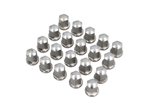 Wheel nuts PACK OF 20, Silver. Porsche 911  / 964 / 993 / 944 / 968 / 928 / 924 - 99918200102, 99918200341