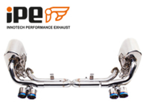 iPE Exhaust X-Pipe with Muffler. Porsche 997.2 Carrera / S / 4S - 1P97RNBNV006S