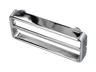 Radio cover, chromed, for Blaupunkt Hamburg etc. Porsche 356 / 911 / 914 - 8101850400