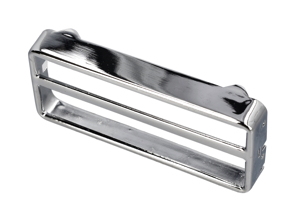 Radio cover, chromed, for Blaupunkt Hamburg etc. Porsche 356 / 911 / 914 - 8101850400