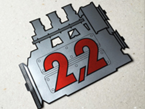 Rear Window 2.2L Engine Sticker for Porsche 911 - 91170110200