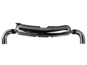 Exhaust Muffler / Silencer Rear box. Porsche 1975-89 - 93011102200SDL, 93011104300SDL, 1620604500, 92.502SDL, 92502SDL