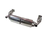 Exhaust muffler / silencer sports system DesignTek for Porsche 997 Turbo - 99711102680, 99711300980, 997113009BX, 99711301080, 997113010BX
