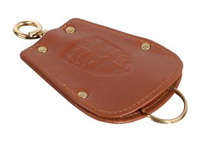 Key pouch for Porsche 356 in BROWN LEATHER - PCG044200004RB