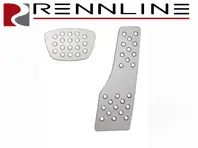 Rennline Aluminium 2 Piece Pedal Set Perforated. Porsche 911/912/930/964/993 TIPTRONIC - P44.22, P4422