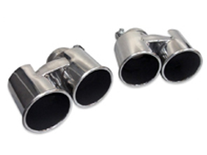 Exhaust quad tail pipe kit Porsche 997.1 turbo and turbo S - TSPO997T07.823.A