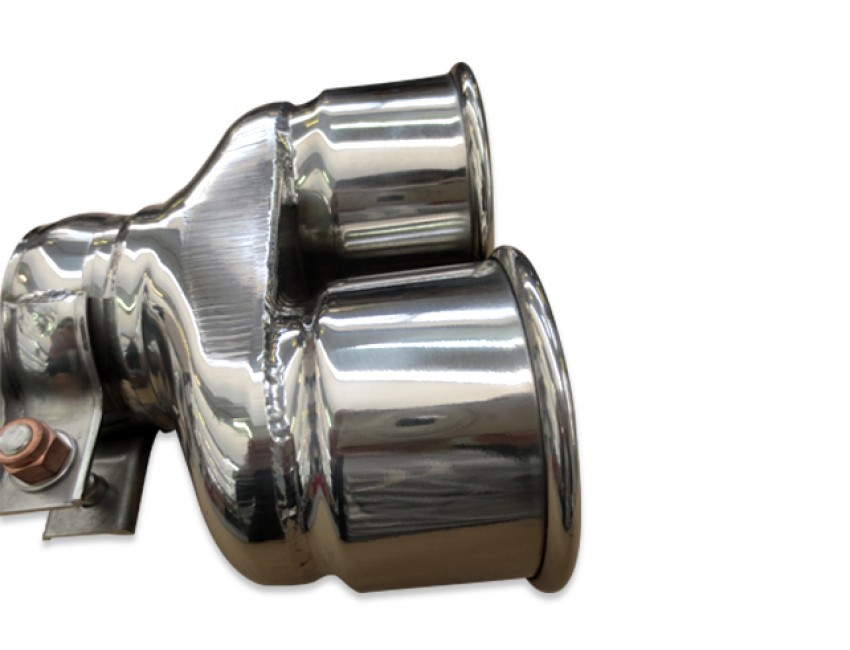 Exhaust quad tail pipe kit Porsche 997.1 turbo and turbo S TSPO997T07
