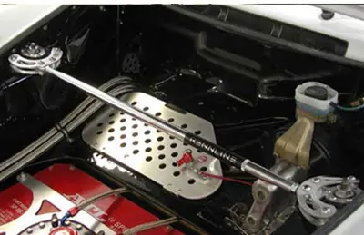 Strut Tower Brace - Truss Mount - 2 point by Rennline. Porsche  911/912/930 - SB8091B, SB8091S