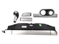 Interior Package in Brushed Aluminium for PDK cars. Porsche 991 / 981 Boxster / 981 Cayman - 99104480045, 99104480046