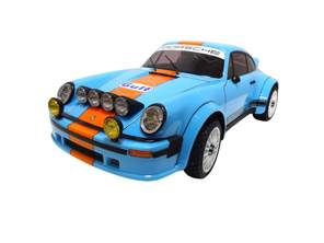 1/6th Scale Radio Controlled Porsche 934 Electric RTR Rally Car - Gulf - RC911R - RC911B