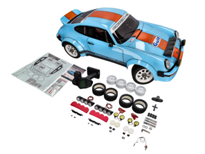 1/6th Scale Radio Controlled Porsche 934 Electric RTR Rally Car - Gulf - RC911R - RC911B