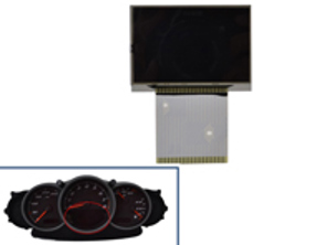 Display set for instrument cluster centre. Porsche 996 / 986 Boxster - 6077
