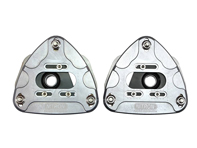 Front adjustable top plates. Porsche 991.1 GT3 / GT3 RS - 024TPF, 99134301580, 99134301581, 99134391582, 99134301680, 99134301681, 99134391682
