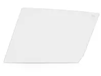 Door window glass, Clear. Porsche 911 Targa - 90154210145, 90154210245