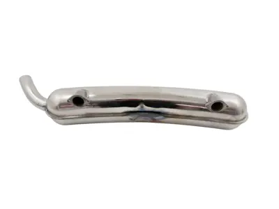 DAMAGED Exhaust muffler / silencer rear box. With TÜV/EEC approval. Porsche 911 1974-83 (2 In / 1 Out) - 1620608400, 92.211S, 92.211, 92.211OE, 91111102501, 1620607900 - 92.211S, 1620608400
