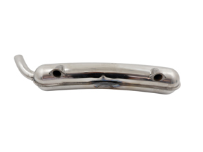 DAMAGED Exhaust muffler / silencer rear box. With TÜV/EEC approval. Porsche 911 1974-83 (2 In / 1 Out) - 1620608400, 92.211S, 92.211, 92.211OE, 91111102501, 1620607900 - 92.211S, 1620608400