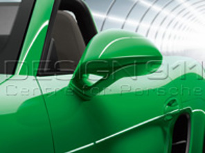 SportDesign Exterior Mirror With V-shaped Mirror Base. Porsche 981 Boxster / 981C Cayman 2013>> LHD - 98104480104, 98104480105