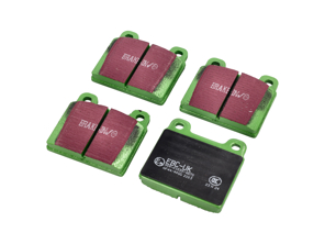 EBC GREEN Brake Pads Front. Porsche 911 S 69-71 - 91135195007, 91135295009