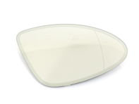 Door mirror glass ASPHERICAL, RIGHT. Porsche 958 Cayenne 2015>> RHD - 95873105607