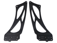Monoblock wing risers. Porsche 981/718 Cayman GT4 2015>> - 9GT827465D, 9GT827466D, 98151268180, 98151268280, 98151268181, 98151268281