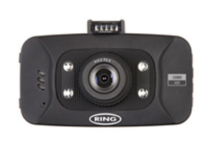 Widescreen dash camera with wide LCD display