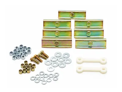 Fitting kit for Lower rubber valance standard. Porsche 911 - 91150305500, 91150302300, 91150334900, 90015100603, 90091004709